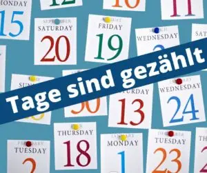 gezählte Tage